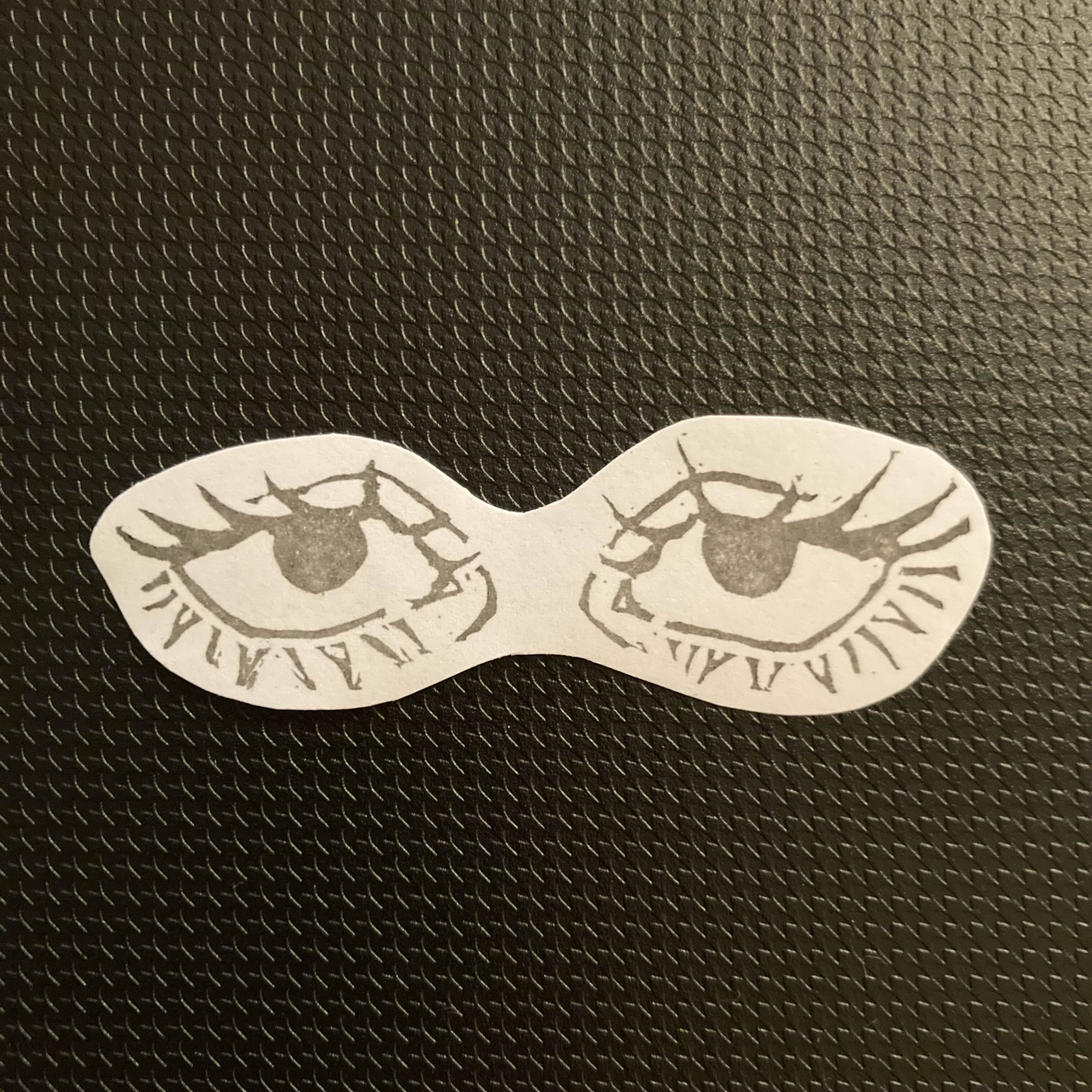 Eyes sticker